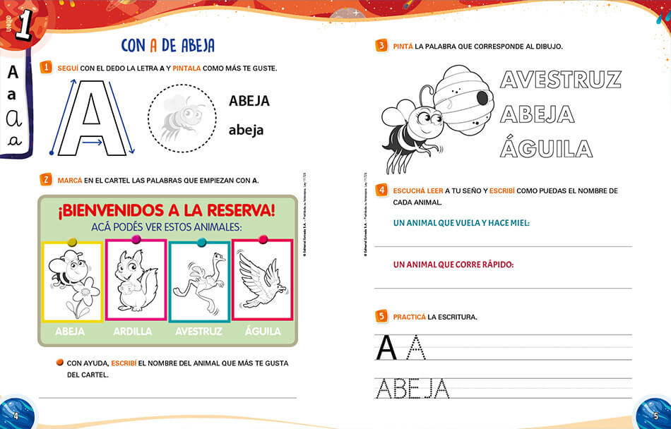 Muestra Cuadernillo: páginas 4-5